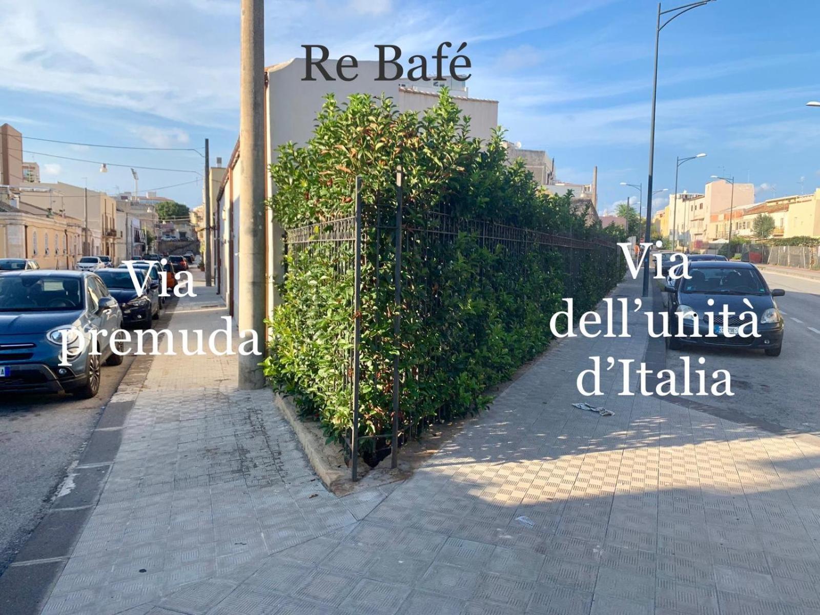 Hotel Re Bafè Syrakus Exterior foto